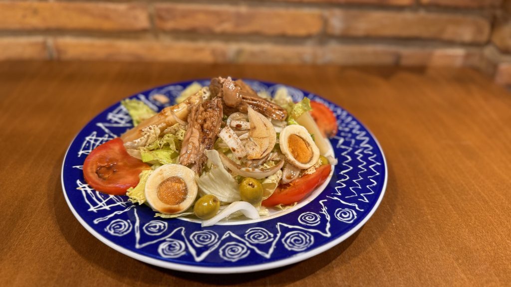 Una ensalada mixta